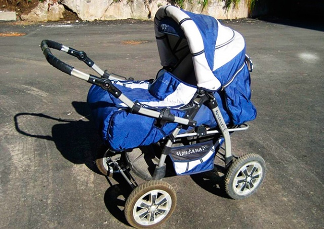 В Праге у матери «угнали» коляску с младенцем