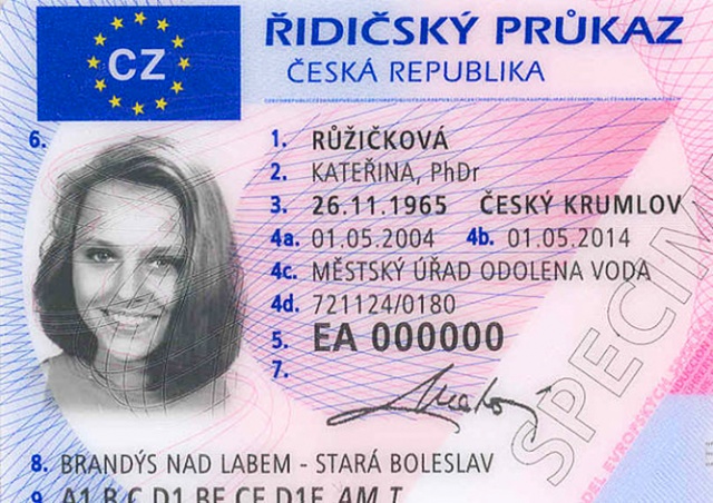 В Чехии станет проще получить водительское удостоверение