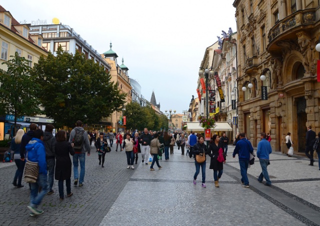 Пражская улица Na Příkopě оказалась одной из самых дорогих в мире