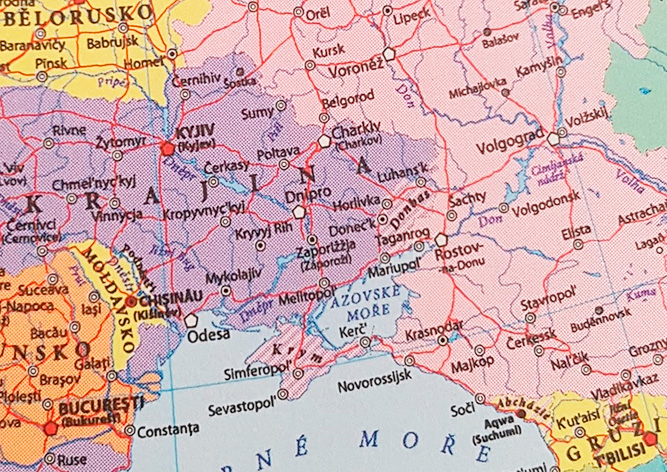 Карта европы и крыма