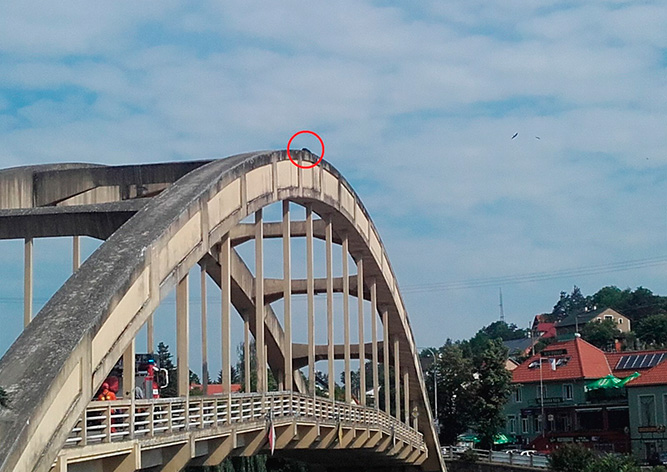 Арка на мосту