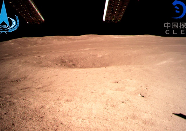 Опубликовано видео посадки зонда на обратную сторону Луны