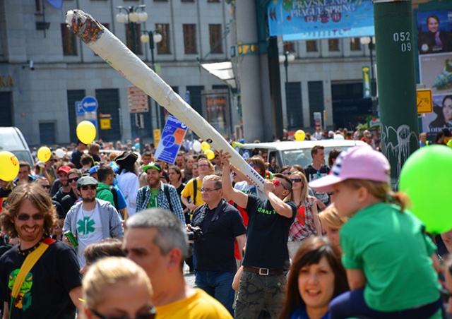 В субботу в Праге пройдет марш за легализацию марихуаны