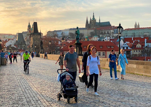 Прогулка по весенней Праге: фото