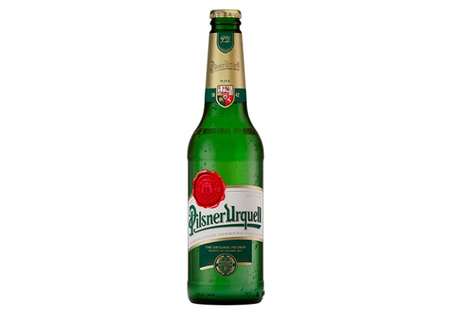 Бутылка Pilsner Urquell получила новый дизайн