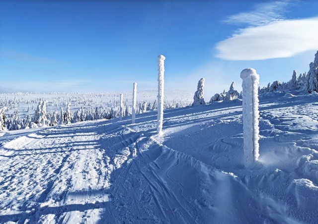 На севере Чехии зарегистрировали мороз в -27°C