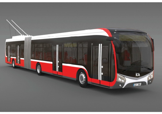 Прага закупит 15 сочлененных троллейбусов
