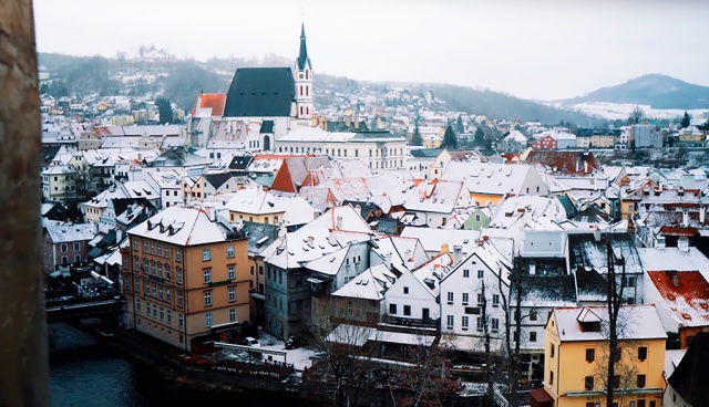 Как изменился Чешский Крумлов без туристов: видео
