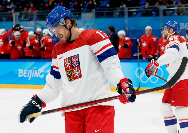 Хоккейная сборная Чехии впервые в истории не попала в четвертьфинал Олимпиады