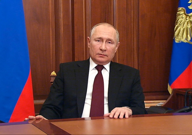 Путин объявил о признании независимости «ДНР» и «ЛНР»