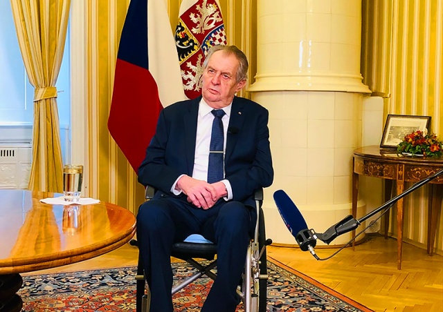 Президент Чехии обратился к нации. Публикуем его речь