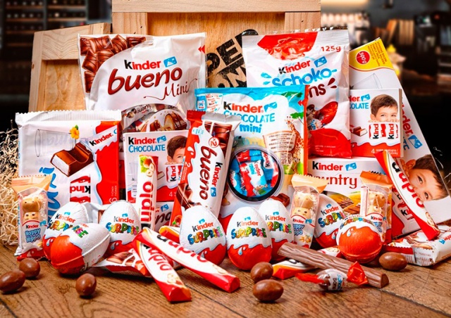 Из чешских магазинов отзывают некоторые сладости Kinder