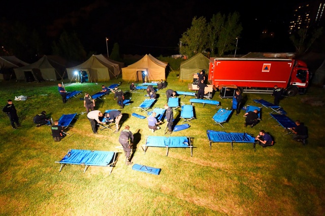 В Праге построят второй палаточный городок для беженцев