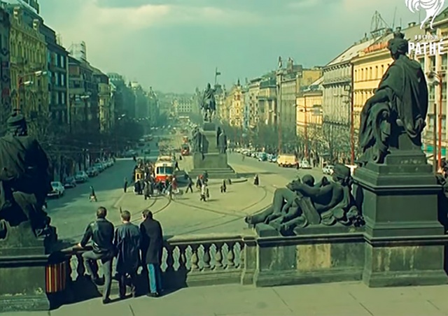 Видео: старая Прага на уникальных кадрах кинохроники