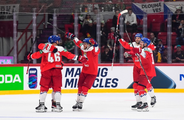 Чехия вышла в полуфинал чемпионата мира по хоккею: видео
