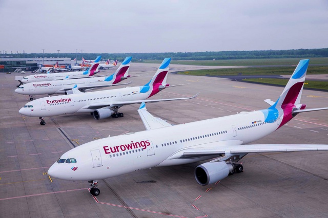 Eurowings запустит четыре новых рейса из Праги