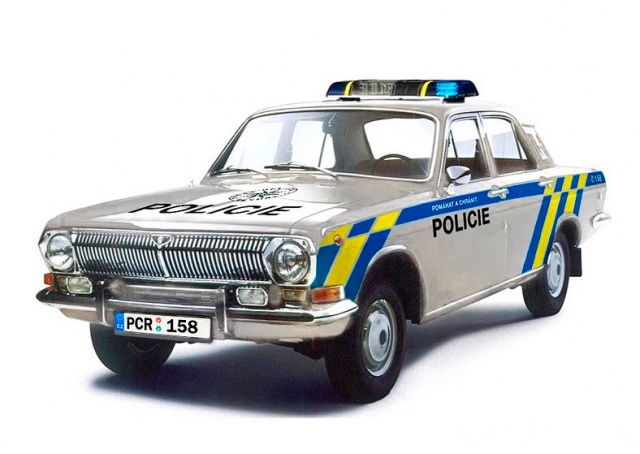 Как сегодня выглядели бы ретро-автомобили чешской полиции: фото