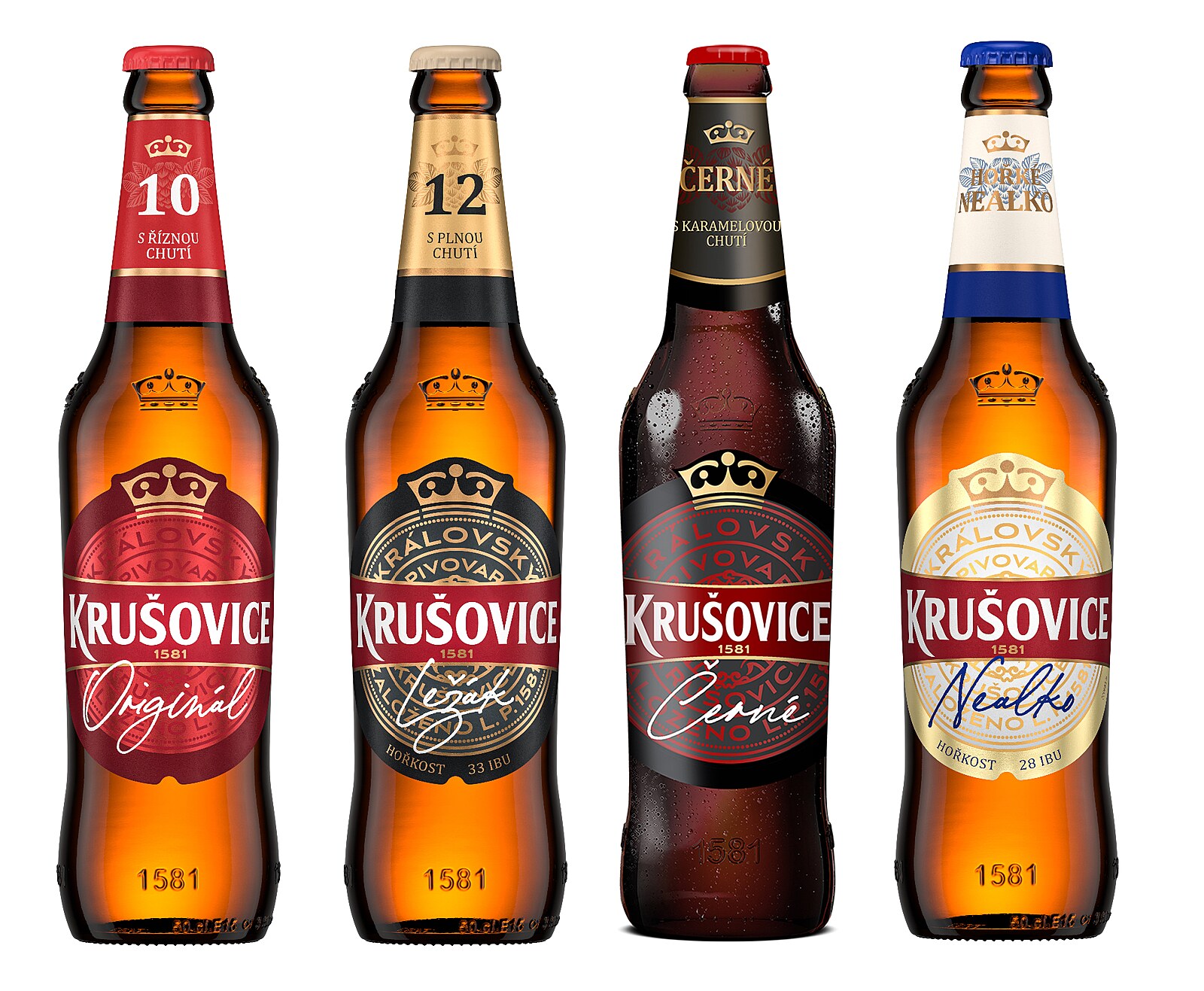 Как выглядит настоящее пиво Пиво Krušovice сменило облик - vinegret