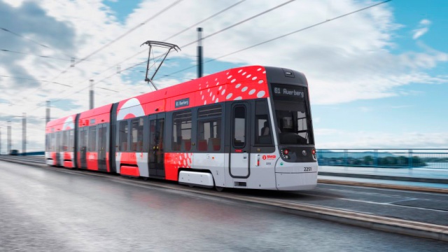 Škoda Transportation показала первый трамвай для немецкого Бонна: видео