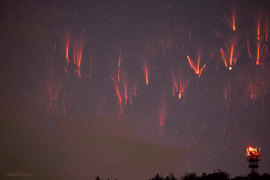 Чешский фотограф запечатлел редкое природное явление
