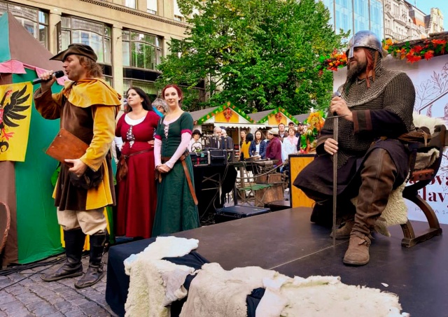 В центре Праги откроются святовацлавские ярмарки
