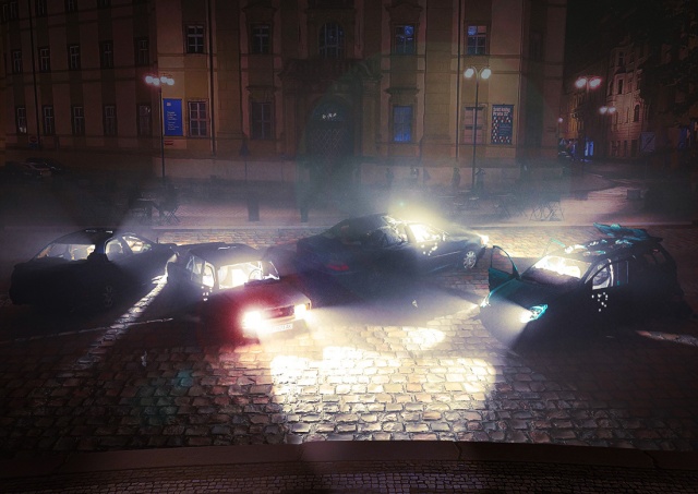 Из Украины в Прагу привезут расстрелянные автомобили. Их превратят в световую инсталляцию