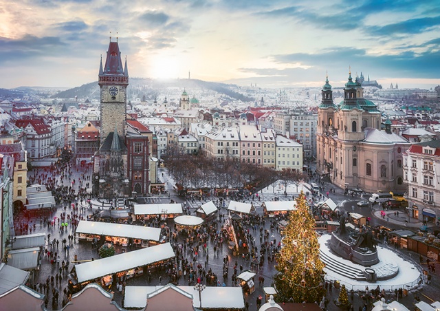 Организаторы показали главную рождественскую ёлку Праги