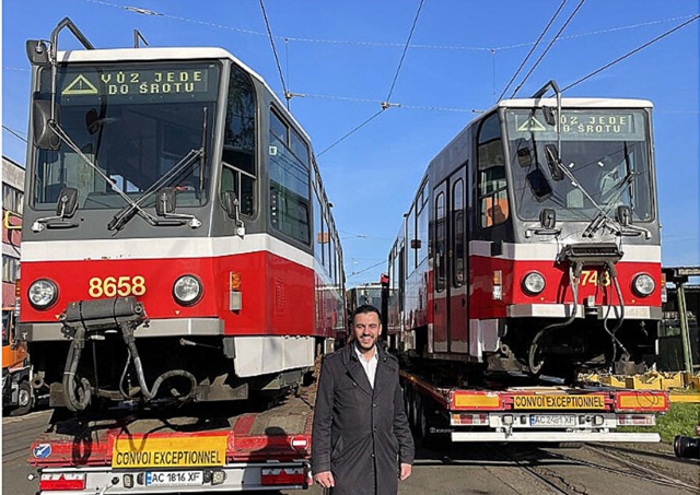 Заммэра Праги оскандалился твитом об отправке трамваев в Украину