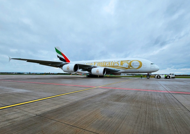 В Праге внепланово сел пассажирский Airbus A380