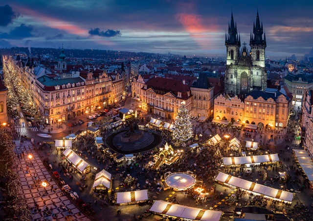 График работы рождественских ярмарок в Праге в 2022 году