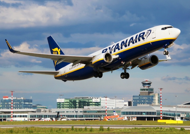 Ryanair откроет два новых рейса из Праги