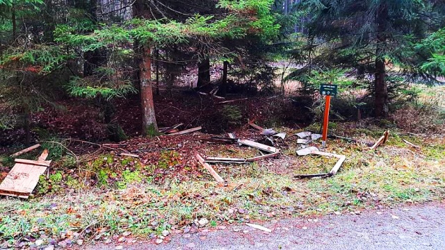 В чешском лесу неизвестный подорвал колодец