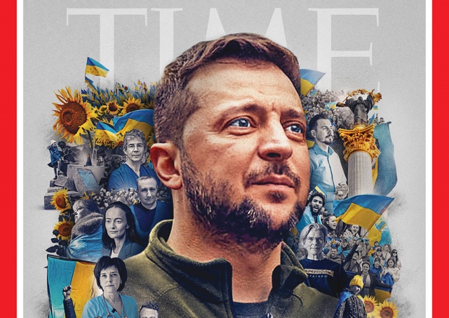 Time назвал человеком года Владимира Зеленского и «украинский дух»