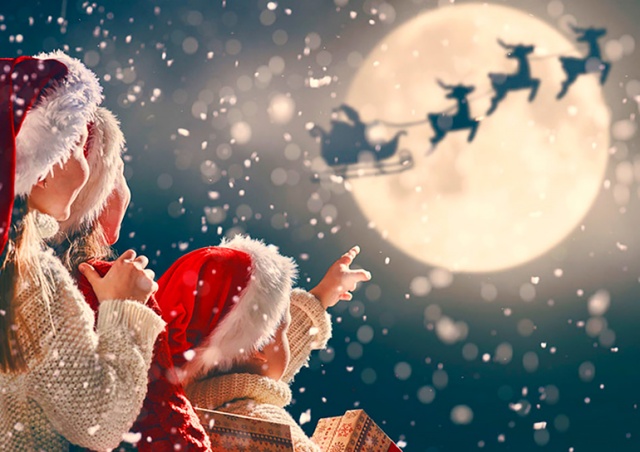 Санта-Клаус принялся за работу. Следить за его полетом можно онлайн