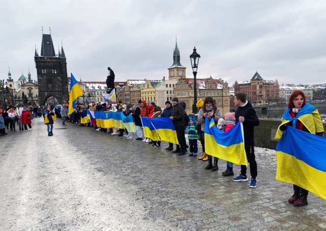 В Праге отметили День соборности Украины: фото