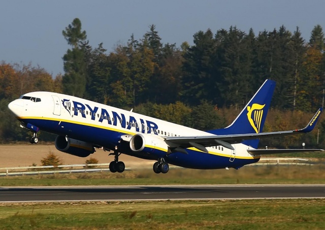 Ryanair откроет два новых рейса из Праги