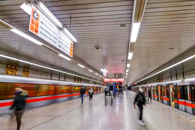 В Праге на выходные закроют участок метро
