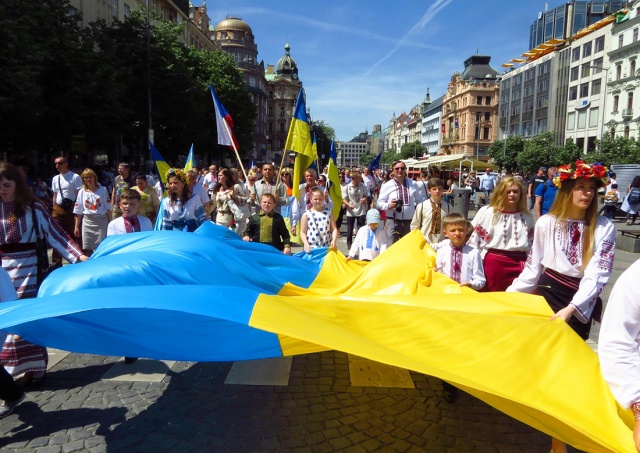 Сегодня в центре Праги пройдет парад вышиванок