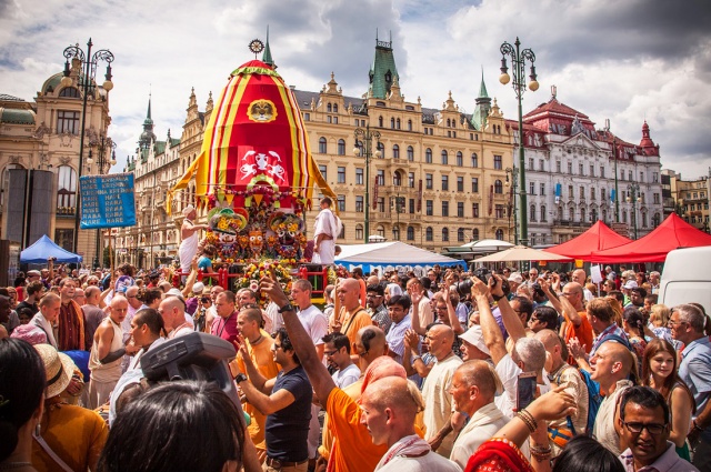 В воскресенье в центре Праги пройдет индийский фестиваль Ратха-ятра
