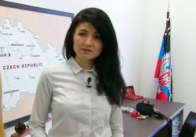 Липовый консул «ДНР» в Чехии призвала денацифицировать и деукранизировать ЧР