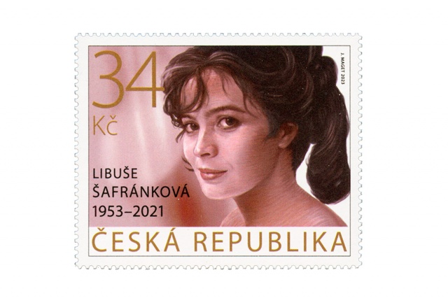 «Чешская почта» выпустила марку с портретом Золушки из знаменитой киносказки