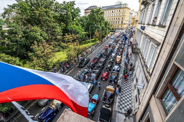В среду в центре Праги состоится слет ретро-машин