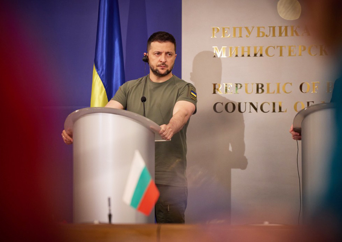 Владимир Зеленский сегодня прилетит в Прагу
