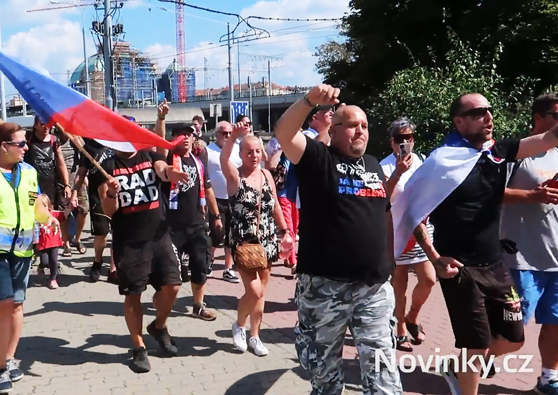 Антиукраинский марш в Пльзене собрал 100 участников: видео
