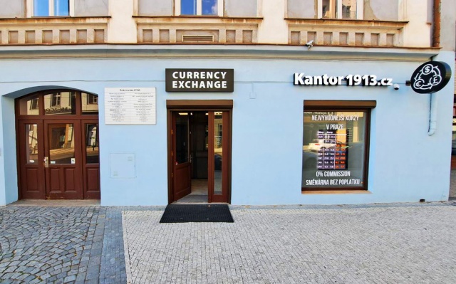 В Праге открылся первый обменник украинской сети «Kantor 1913»