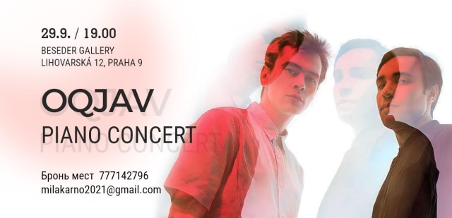 Сегодня группа OQJAV даст фортепианный концерт в Праге