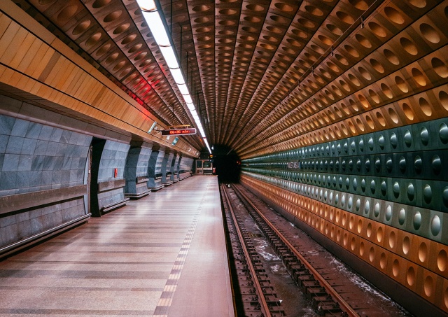 В Праге на два дня закроют участок метро Můstek – Dejvická