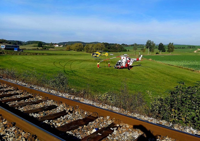 В Чехии поезд сбил четырех человек