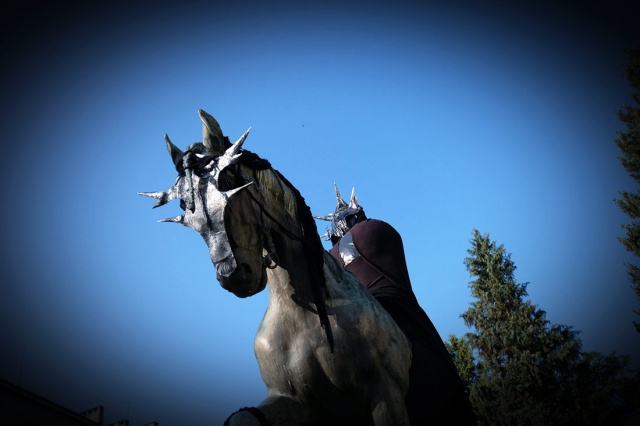 В Брно «коня Святого Вацлава» превратили в Назгула из «Властелина колец»