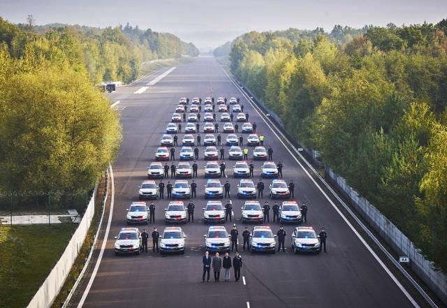 Полиция Чехии получила новые машины Škoda Kodiaq